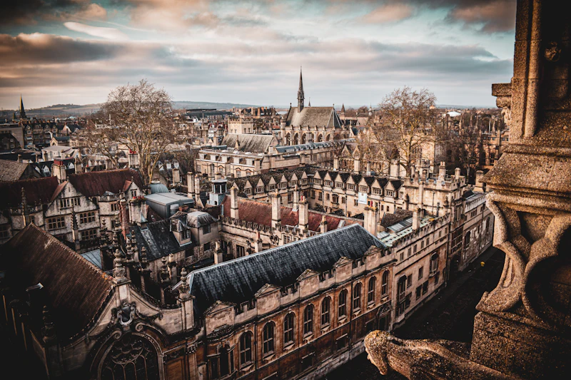 Oxford city England 