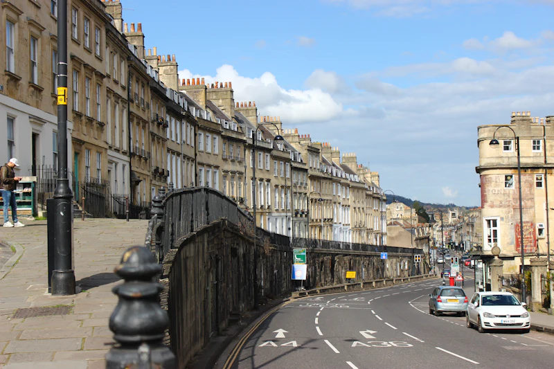 Bath city England 