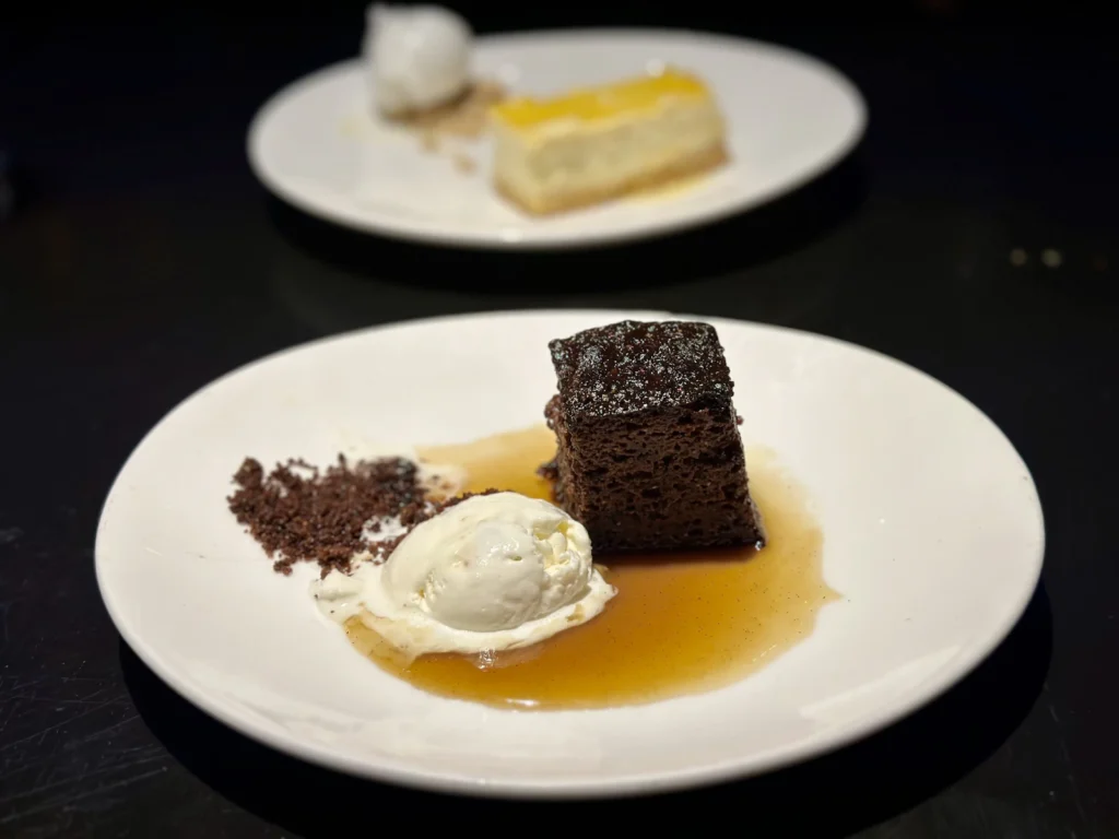 Sticky toffee pudding