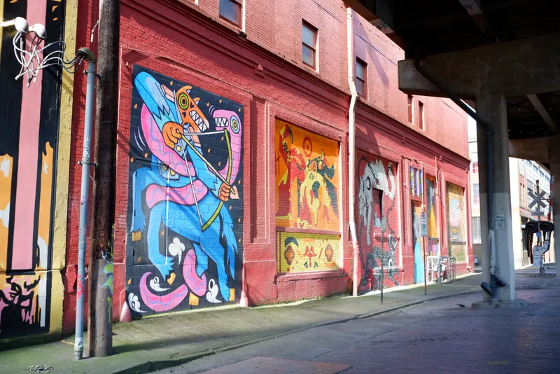 Downtown Street Art and Murals