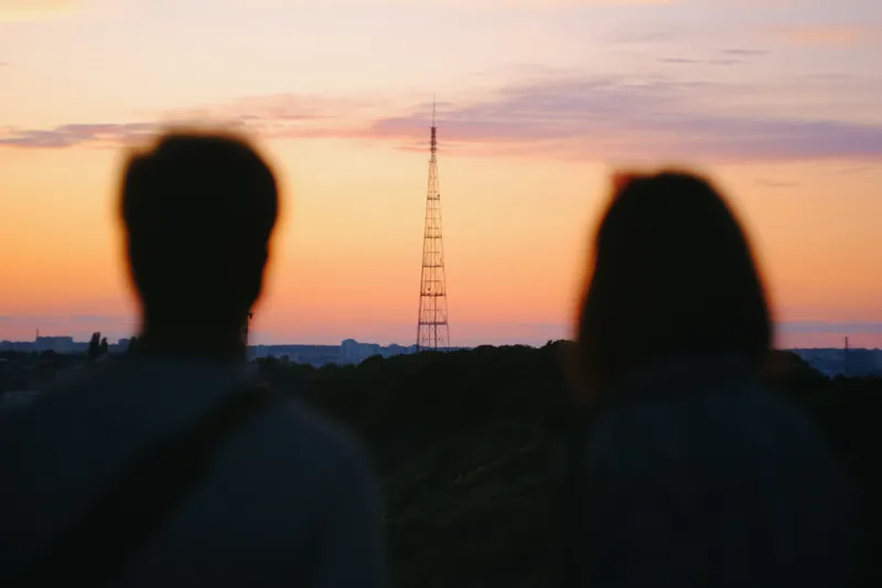 Watching the Sunset at Vulcan Park