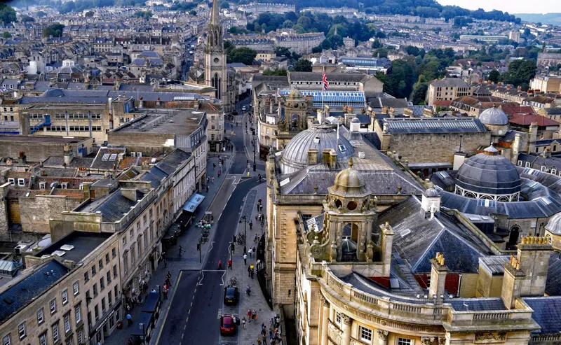 Best view of Bath City Centre